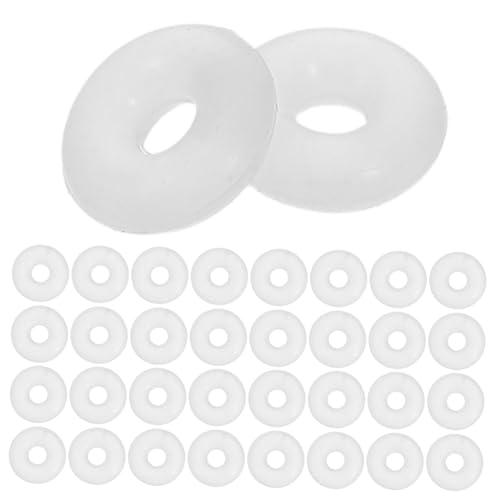 Gadpiparty 100 Stück Silikon Stopper Perlen für Armbänder und Halsketten Rutschfeste Dicke Gummi Abstandhalter für Stabilen Sitz und Einfache Längenanpassung bei Schmuck DIY von Gadpiparty