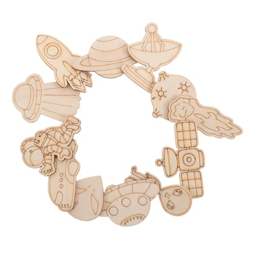 Gadpiparty 100 Stück Teiliges DIY Holz Bastelset Weltraum Raumfahrzeug Astronaut Malset für Kindergeburtstag Weltraum Deko Kreativset zur Feinmotorik und Fantasie Gadpiparty 100 Stück Teiliges DIY Holz Bastelset Weltraum Raumfahrzeug Astronaut Malset für Kindergeburtstag Weltraum Deko Kreativset zur Feinmotorik und Fantasie von Gadpiparty