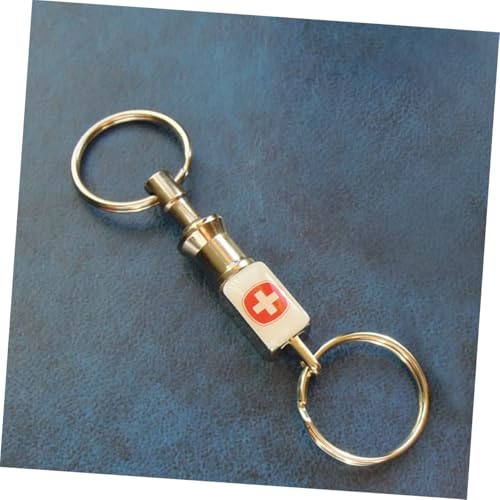 Gadpiparty 100 Stück Teiliges Runde Flache Schlüsselringe aus Robustem Metall Außendurchmesser Goldfarben für Schlüsselorganisation Heim Autoschlüssel DIY Zubehör von Gadpiparty