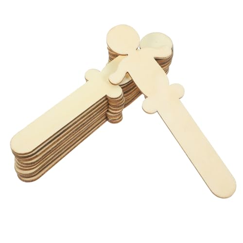 Gadpiparty 100 Stück Unbemalte Holzschnittformen für DIY Holzfiguren zum Bemalen Holzornamente für Bastelprojekte Dekoration Klassenzimmer Gadpiparty 100 Stück Unbemalte Holzschnittformen für DIY Holzfiguren zum Bemalen Holzornamente für Bastelprojekte Dekoration Klassenzimmer von Gadpiparty