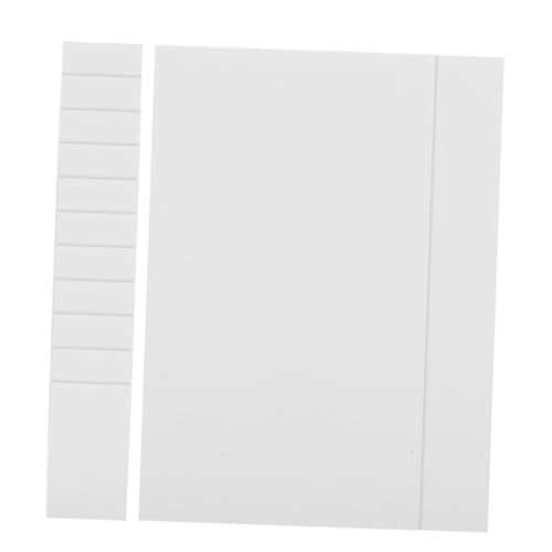 Gadpiparty 100 Stück Visitenkartenpapier Karteikarte Rosa Kleine Notizkarten Kratzpad Karteikarten Leer Kleine Karteikarten Leere Karteikarten Notizbilder Leere Notizkarten Schmierpapier Weiß von Gadpiparty