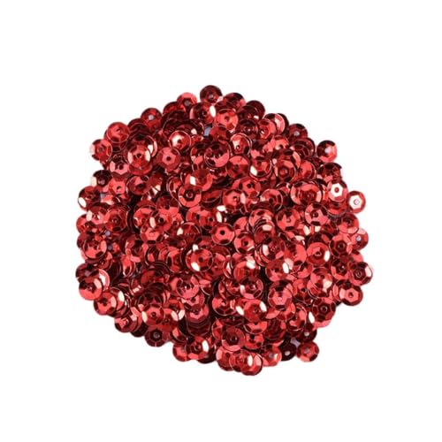 Gadpiparty 1000 Stück DIY Runde Pailletten für Bastelarbeiten Hochzeiten und Kleidung Funkelnde Schmuckstücke Rot für Dekoration und Verschönerung von Accessoires Gadpiparty 1000 Stück DIY Runde Pailletten für Bastelarbeiten Hochzeiten und Kleidung Funkelnde Schmuckstücke Rot für Dekoration und Verschönerung von Accessoires von Gadpiparty