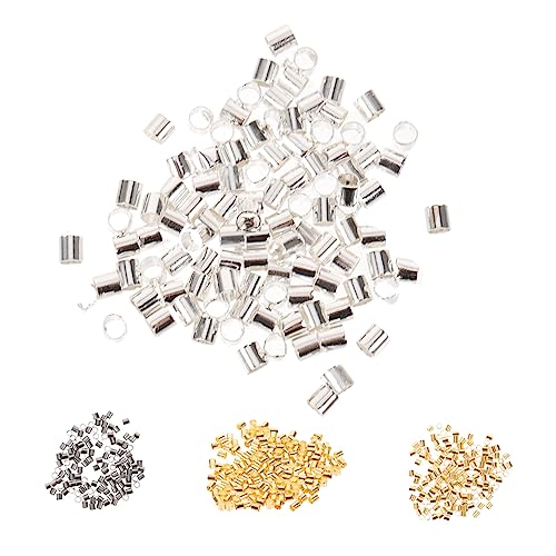 Gadpiparty 1000Stücke Crimp Perlen DIY Schmuckzubehör für Armbänder und Ketten Bastelperlen mit Glatter Oberfläche Projekte und Wohnkultur Gadpiparty 1000Stücke Crimp Perlen DIY Schmuckzubehör für Armbänder und Ketten Bastelperlen mit Glatter Oberfläche Projekte und Wohnkultur von Gadpiparty
