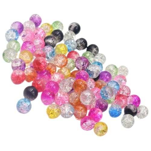 Gadpiparty 100Stücke Bunte Crackle Glasperlen mit Aufbewahrungsbox Leuchtende DIY Bastelperlen für Armbänder und für Kreative Handwerksprojekte und Schmuckherstellung Gadpiparty 100Stücke Bunte Crackle Glasperlen mit Aufbewahrungsbox Leuchtende DIY Bastelperlen für Armbänder und für Kreative Handwerksprojekte und Schmuckherstellung von Gadpiparty