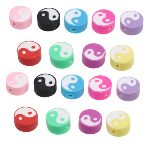 Gadpiparty 100Stücke DIY Perlen Weiche Polymer Perlen für Armbänder und Schmuckherstellung Bastelzubehör für Projekte und Gadpiparty 100Stücke DIY Perlen Weiche Polymer Perlen für Armbänder und Schmuckherstellung Bastelzubehör für Projekte und von Gadpiparty