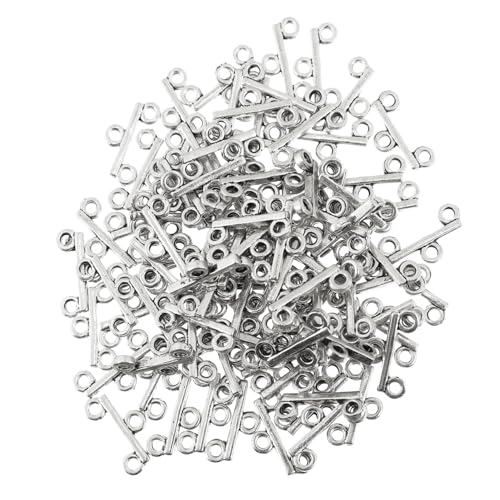 Gadpiparty 100Stücke DIY Schmuckverschlüsse für Armbänder Verbindungsverschlüsse Robustem Material für Schmuckherstellung und Bastelprojekte Gadpiparty 100Stücke DIY Schmuckverschlüsse für Armbänder Verbindungsverschlüsse Robustem Material für Schmuckherstellung und Bastelprojekte von Gadpiparty