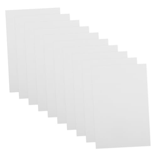 Gadpiparty 100Stücke Dicke Weiße Kartonbögen für DIY Postkarten Einladungen und Kartenherstellung und Vielseitig für Bastelprojekte von Gadpiparty