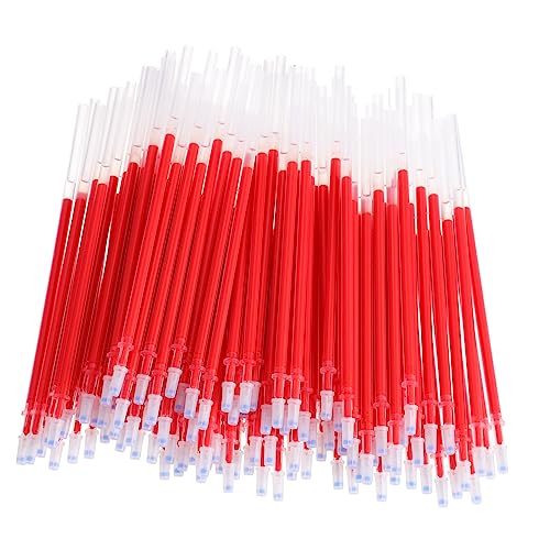 Gadpiparty 100Stücke Gelstift Nachfüllungen für Kugelschreiber Transparente Mine für Präzises Schreiben für Bürobedarf und Schulbedarf Gadpiparty 100Stücke Gelstift Nachfüllungen für Kugelschreiber Transparente Mine für Präzises Schreiben für Bürobedarf und Schulbedarf von Gadpiparty