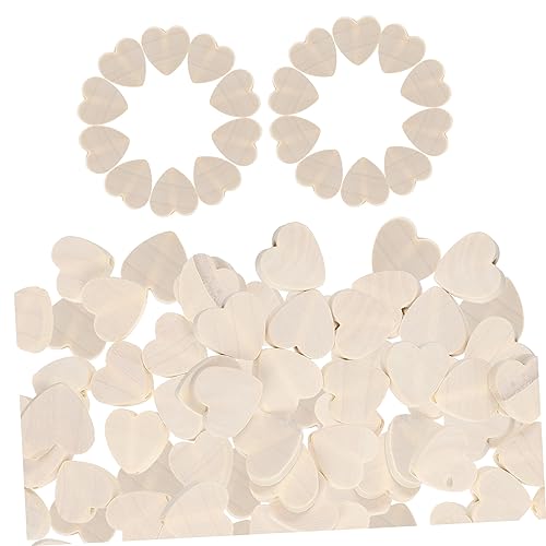 Gadpiparty 100Stücke Herzförmige Holzperlen für DIY Schmuckherstellung Unlackierte Bastelperlen für Armbänder Ketten und Kunstprojekte Romantisches Design Gadpiparty 100Stücke Herzförmige Holzperlen für DIY Schmuckherstellung Unlackierte Bastelperlen für Armbänder Ketten und Kunstprojekte Romantisches Design von Gadpiparty