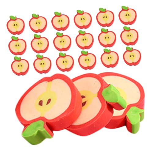 Gadpiparty 100Stücke Obst Radiergummi für Süße Apfel Radiergummis aus Tpr Langlebig und Sicher Schreibwaren für Schüler mit Leuchtenden Farben und Kreativen Designs Gadpiparty 100Stücke Obst Radiergummi für Süße Apfel Radiergummis aus Tpr Langlebig und Sicher Schreibwaren für Schüler mit Leuchtenden Farben und Kreativen Designs von Gadpiparty