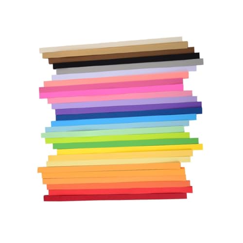 Gadpiparty 1080Stücke Origami in Farben DIY Faltpapier für Bastelprojekte für Erwachsene Hochwertiges und Bruchsicheres für Origami Sterne von Gadpiparty