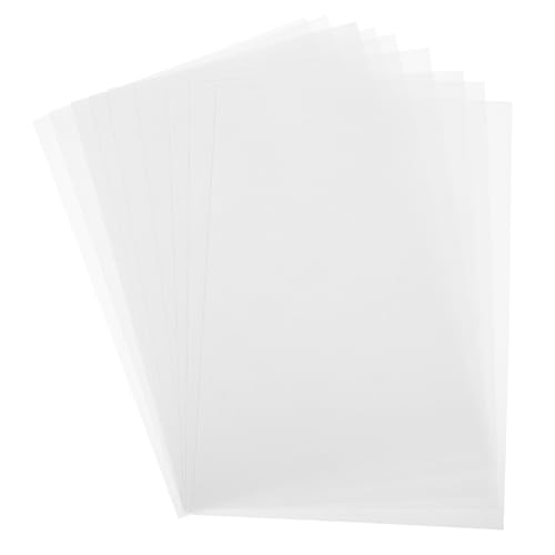Gadpiparty 10Blätter Mattiertes Druckpapier für Laserdrucker PVC Material mit Mattierter Oberfläche für Kreative Karten und Designs Kompatibel mit Tintenstrahl von Gadpiparty