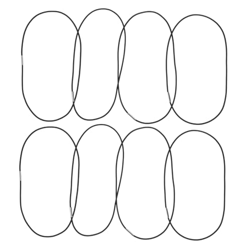 Gadpiparty 10Stücke Gummiband für Notizbuch Elastisches Wickelband mit Verbinder für Scrapbook und Tagesplaner Praktisch Langlebig und Kreativ von Gadpiparty
