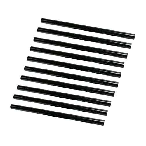 Gadpiparty 10Stücke Heißklebesticks Schwarz für DIY Projekte Hochwertige Schmelzkleberstäbe von Gadpiparty