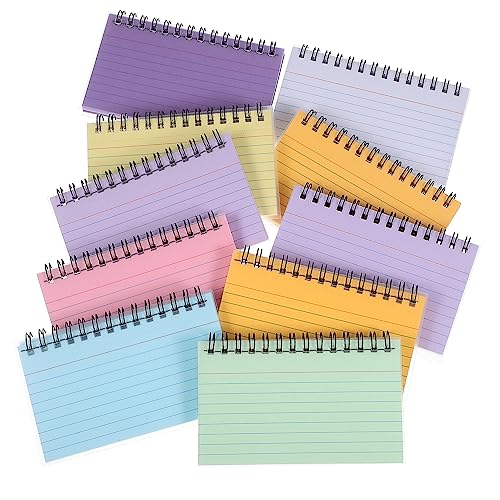 Gadpiparty 10Stücke Kleine Notizbücher Karteikarten mit Spiralbindung für Schule und Büro für Einfache Notizen und Inspiration Reißfestes Designs Gadpiparty 10Stücke Kleine Notizbücher Karteikarten mit Spiralbindung für Schule und Büro für Einfache Notizen und Inspiration Reißfestes Designs von Gadpiparty