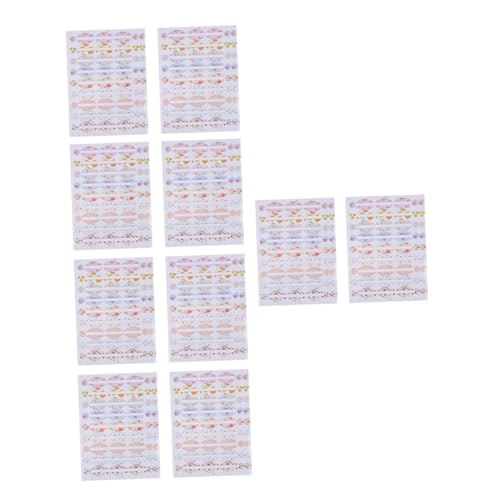 Gadpiparty 10Stücke Selbstklebende Flaschenetiketten für Ätherische Öle Wetterfest Beschriftbar für Kosmetik zur Einfachen Identifikation und Organisation von Flaschen von Gadpiparty