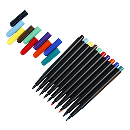 Gadpiparty 10Stücke Stifte für Kreative Wasserfarben Marker Kunststoffwhiteboard Marker für Unterricht und Kreative Projekte von Gadpiparty