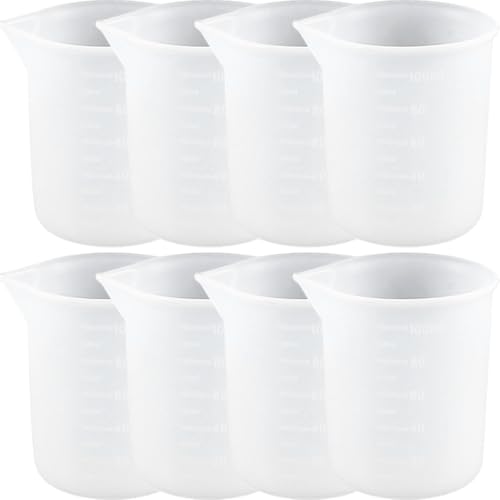 Gadpiparty 10Stücke Teiliges Silikon Messbecher Präzise Epoxidharz Mischbecher für Flüssigkeiten Wiederverwendbar Einfach zu Reinigen für DIY Projekte und Handwerksarbeiten Gadpiparty 10Stücke Teiliges Silikon Messbecher Präzise Epoxidharz Mischbecher für Flüssigkeiten Wiederverwendbar Einfach zu Reinigen für DIY Projekte und Handwerksarbeiten von Gadpiparty