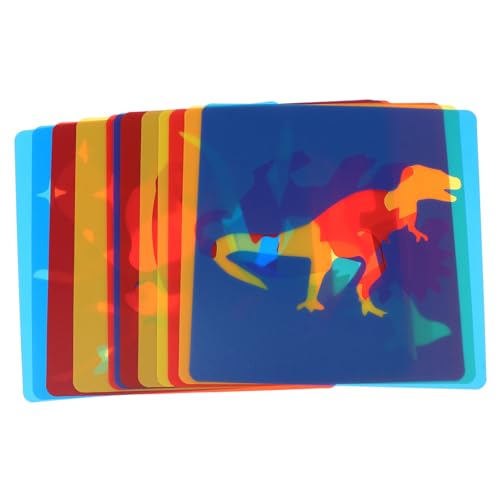 Gadpiparty 12 Blatt Teiliges Cartoon Tier Schablonen aus Robustem PP Wiederverwendbar Sicher für DIY Kunst und Malprojekte Fördert Kreativität und Handgeschicklichkeit bei Jungen und Mädchen von Gadpiparty