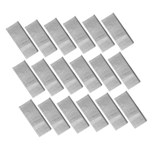 Gadpiparty 12 Boxen Klammer büroartikel bürobedarf Mini-Booklet büromaterial vorrat bürozubehör Mini -Hefter Hefter-Nachfüllungen Mini-Hefter kleiner Hefter Mini Rostfreier Stahl Silver von Gadpiparty