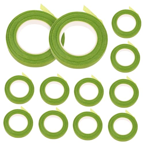 Gadpiparty 12 Rollen Blumenband Party Blumenstrauß Zubehör Strauß Band Klebeband Für Blumensträuße Arrangieren Hochzeit Stiele Blumenklebeband Junggesellin Dekoratives Klebeband Papier Green von Gadpiparty