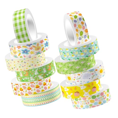 Gadpiparty 12 Rollen Dekoratives Washi Tape mit Aquarell Blumenmotiv Transparentes Scrapbooking Klebeband für DIY Tagebuch Geschenkverpackung Vielseitig Einsetzbar Langlebig und Farbecht Gadpiparty 12 Rollen Dekoratives Washi Tape mit Aquarell Blumenmotiv Transparentes Scrapbooking Klebeband für DIY Tagebuch Geschenkverpackung Vielseitig Einsetzbar Langlebig und Farbecht von Gadpiparty
