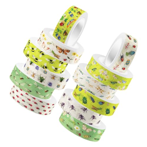 Gadpiparty 12 Rollen Transparentes Rollband Junk-journal Dekoration Streifen Sammelalbum Farbig Geschenkverpackungsband Diy Klebeband Druckband Washi-tape-ästhetik Aufkleber Gadpiparty 12 Rollen Transparentes Rollband Junk-journal Dekoration Streifen Sammelalbum Farbig Geschenkverpackungsband Diy Klebeband Druckband Washi-tape-ästhetik Aufkleber von Gadpiparty