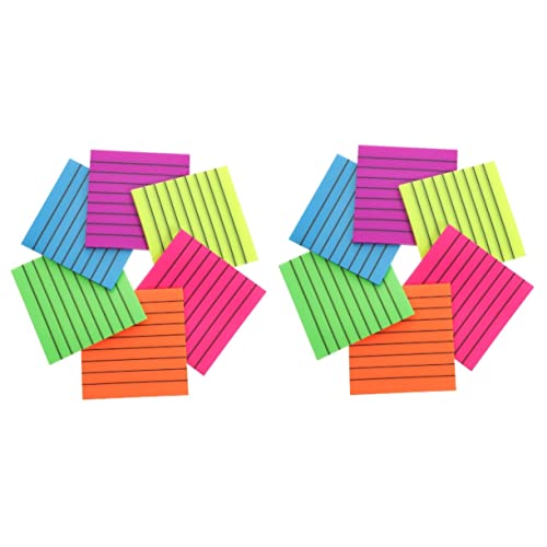 Gadpiparty 12 Sätze Haftnotizen Heben Sie Klebestreifen hervor klebrig Textmarker Marker groß Pads Grundlagen des Studiums professionelle Highlightstreifen Schreibwaren PVC Gadpiparty 12 Sätze Haftnotizen Heben Sie Klebestreifen hervor klebrig Textmarker Marker groß Pads Grundlagen des Studiums professionelle Highlightstreifen Schreibwaren PVC von Gadpiparty