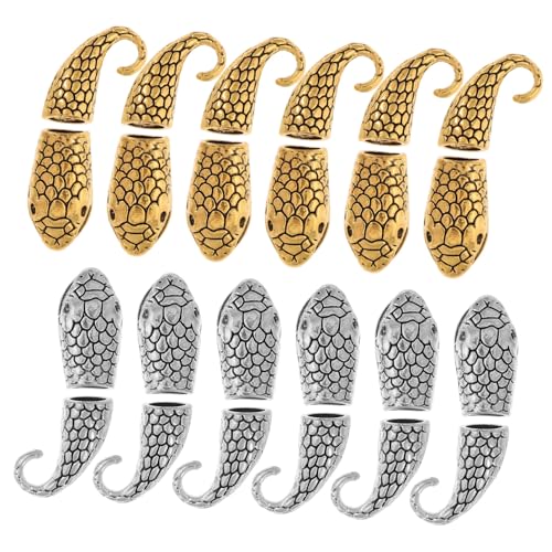 Gadpiparty 12 Sätze Schlangenarmbandverschluss Befestigung Für Armbandverschluss Selber Machen Schließe Schließungen Selbstgemachte Schnalle Halskette Diy-verschlüsse Zinklegierung Gadpiparty 12 Sätze Schlangenarmbandverschluss Befestigung Für Armbandverschluss Selber Machen Schließe Schließungen Selbstgemachte Schnalle Halskette Diy-verschlüsse Zinklegierung von Gadpiparty