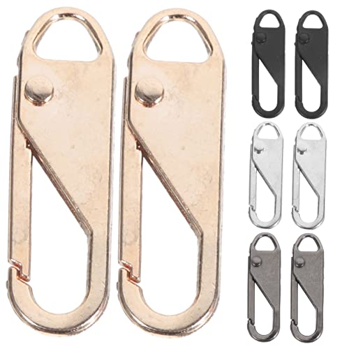 Gadpiparty 12 Stck. Metall Reißverschluss Abnehmbare Zipper Pulls für Taschen Kleidung und Ersatzteile Gunmetal und Langlebig und Installieren Gadpiparty 12 Stck. Metall Reißverschluss Abnehmbare Zipper Pulls für Taschen Kleidung und Ersatzteile Gunmetal und Langlebig und Installieren von Gadpiparty