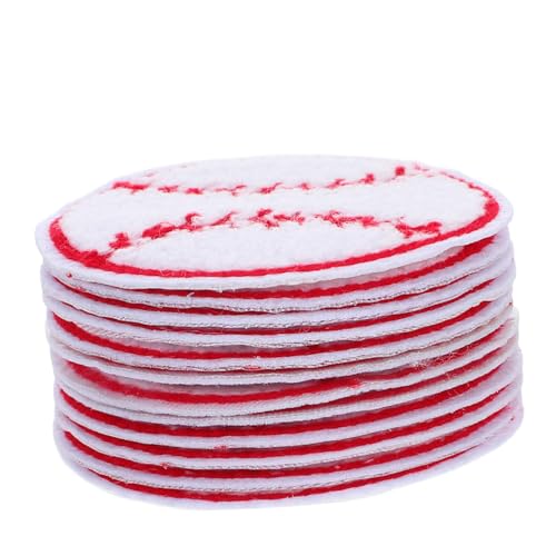 Gadpiparty 12 Stück Baseball -stoffetiketten Aufnäher Für Baseballmützen Zubehör Beschichten Sportball-applikationen Fellflecken Für Den Täglichen Gebrauch Hutflecken Handtuchstickerei Gadpiparty 12 Stück Baseball -stoffetiketten Aufnäher Für Baseballmützen Zubehör Beschichten Sportball-applikationen Fellflecken Für Den Täglichen Gebrauch Hutflecken Handtuchstickerei von Gadpiparty