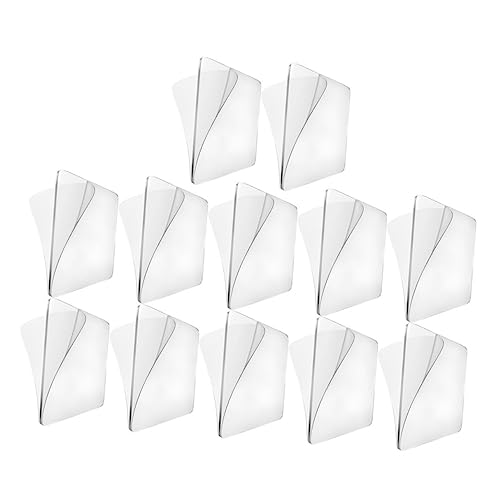 Gadpiparty 12 Stück Doppelseitiges Transparentes Klebeband Starkes Wasserfestes Nano Haftmittel für Teppiche Matten und Dekoration für Zuhause und Büro von Gadpiparty