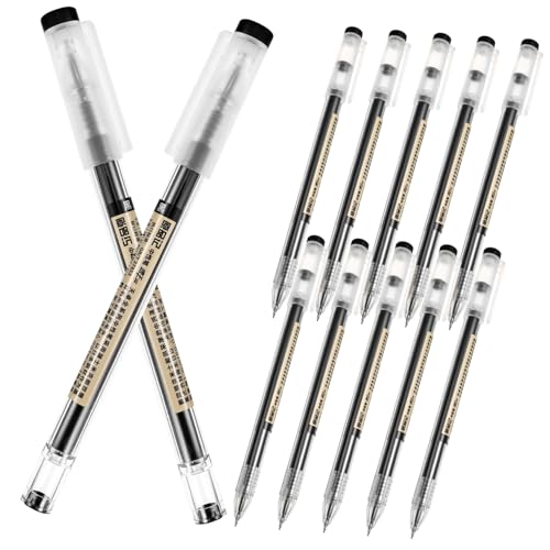 Gadpiparty 12 Stück Gelschreiber Tintenstift Einfache Handschriftstifte Schule Vollschüler Kugelschreiber Nadel Feine Stifte Schwarze Tinte Neutrale Stifte Gelschreiber Gadpiparty 12 Stück Gelschreiber Tintenstift Einfache Handschriftstifte Schule Vollschüler Kugelschreiber Nadel Feine Stifte Schwarze Tinte Neutrale Stifte Gelschreiber von Gadpiparty