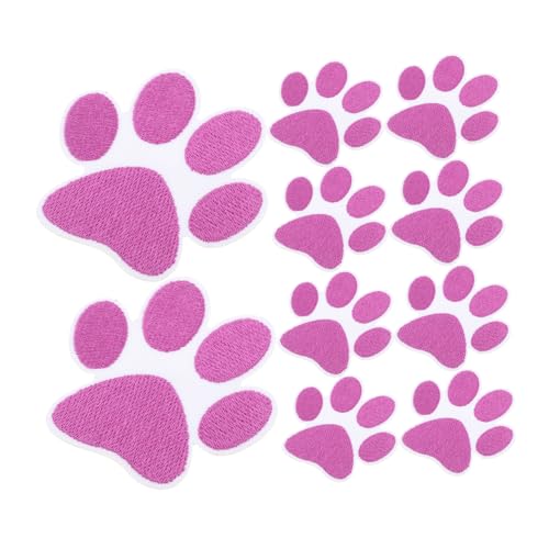 Gadpiparty 12 Stück Gestickte Aufnäher Flicken aufnähen Stickerei Applikation Pfotenabdruck Flicken für Kleidung Kleiderflicken süße Patches Stickflicken aufbügeln Flecken Polyester Violett Gadpiparty 12 Stück Gestickte Aufnäher Flicken aufnähen Stickerei Applikation Pfotenabdruck Flicken für Kleidung Kleiderflicken süße Patches Stickflicken aufbügeln Flecken Polyester Violett von Gadpiparty
