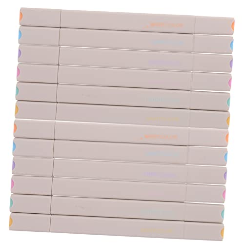 Gadpiparty 12 Stück Marker Highlighter Markierungen Schule Textmarker Stifte Ästhetisch Schreibwaren Lesezeichen Sammelalbum Multifunktions-textmarker Buch-textmarker Plastik Gadpiparty 12 Stück Marker Highlighter Markierungen Schule Textmarker Stifte Ästhetisch Schreibwaren Lesezeichen Sammelalbum Multifunktions-textmarker Buch-textmarker Plastik von Gadpiparty