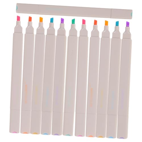 Gadpiparty 12 Stück Marker Highlighter Markierungen Stifte Textmarker Buchanmerkungen Highlighters Kompakter Scrapbook-Marker Zeitschriftenmarker Student Book Marker Schulbuchmarker Plastik Gadpiparty 12 Stück Marker Highlighter Markierungen Stifte Textmarker Buchanmerkungen Highlighters Kompakter Scrapbook-Marker Zeitschriftenmarker Student Book Marker Schulbuchmarker Plastik von Gadpiparty