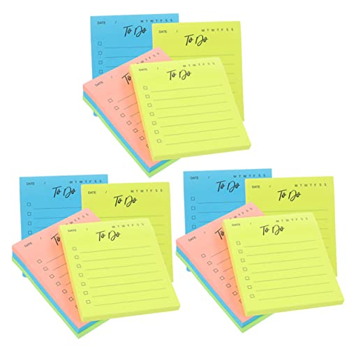 Gadpiparty 12 Stück Notizblöcke Selbstklebende Memo Pads für Schule und Büro Farbige Haftnotizen Wiederverwendbar Rückstände Praktisch für Dokumentation und Organisation Gadpiparty 12 Stück Notizblöcke Selbstklebende Memo Pads für Schule und Büro Farbige Haftnotizen Wiederverwendbar Rückstände Praktisch für Dokumentation und Organisation von Gadpiparty