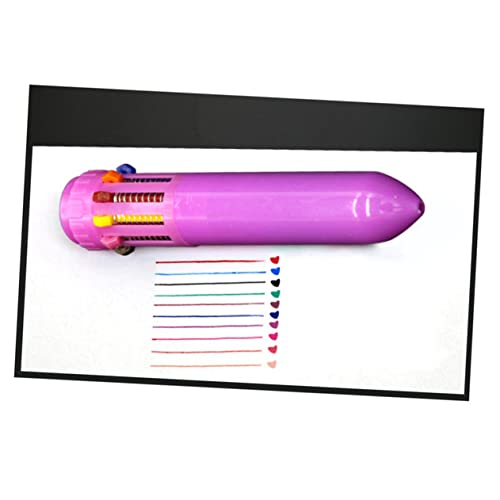 Gadpiparty 12 Stück Retractable Kugelschreiber in Farben Bunte Schul und Büromaterialien für Studenten und Ergonomisches Design für Komfortables Schreiben von Gadpiparty