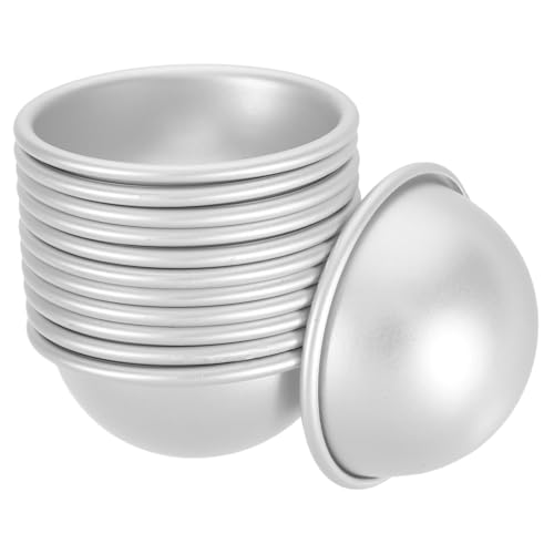 Gadpiparty 12 Stück Teiliges Aluminiumlegierung Halbkugel formen für Badebomben und Desserts DIY Badekugeln Gießformen Praktische Halbkugel molds für Backen und Basteln Gadpiparty 12 Stück Teiliges Aluminiumlegierung Halbkugel formen für Badebomben und Desserts DIY Badekugeln Gießformen Praktische Halbkugel molds für Backen und Basteln von Gadpiparty