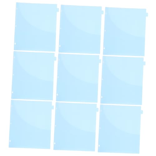 Gadpiparty 12 Stück Teiliges Binder Pocket Datei Organizer mit Fächern Wasserdichte Ordner Taschen für Schule Büro und Zuhause Praktische Budgeteinlagen aus Leichtem Material von Gadpiparty