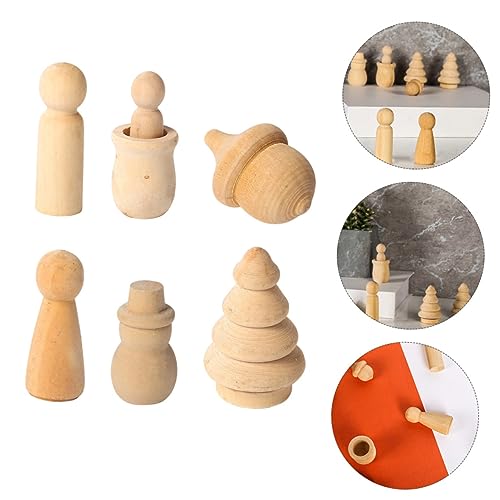 Gadpiparty 12 Stück Teiliges Blank Holzpuppen zum Bemalen Glatte Oberfläche Sichere DIY Holzfiguren für Bastelprojekte Kreative Holzornamente für Erwachsene Vielseitige Holzfiguren zum Gadpiparty 12 Stück Teiliges Blank Holzpuppen zum Bemalen Glatte Oberfläche Sichere DIY Holzfiguren für Bastelprojekte Kreative Holzornamente für Erwachsene Vielseitige Holzfiguren zum von Gadpiparty