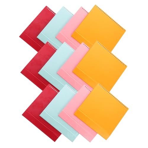 Gadpiparty 12 Stück Teiliges DIY Tischkalender Schillernder Papierbasis Leere Kalenderhalter mit Löchern Dekoratives Agenda-rack für Selbstgestaltete Desktop-kalender Praktische für von Gadpiparty