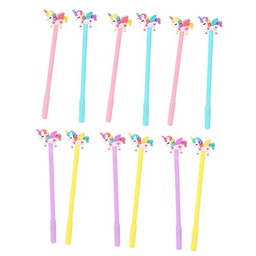 Gadpiparty 12 Stück Teiliges Einhorn Kugelschreiber für Lustige Schreibgeräte mit Cartoon Motiven Schulbedarf für Kreative Preise Gadpiparty 12 Stück Teiliges Einhorn Kugelschreiber für Lustige Schreibgeräte mit Cartoon Motiven Schulbedarf für Kreative Preise von Gadpiparty