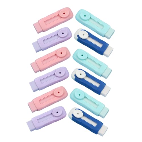 Gadpiparty 12 Stück Teiliges Einziehbarer Radiergummis mit Schiebe-mechanismus Bunte Kunststoffhülle Präzises Radieren für Schule Büro und Künstler Langlebig und Vielseitig Einsetzbar für Gadpiparty 12 Stück Teiliges Einziehbarer Radiergummis mit Schiebe-mechanismus Bunte Kunststoffhülle Präzises Radieren für Schule Büro und Künstler Langlebig und Vielseitig Einsetzbar für von Gadpiparty