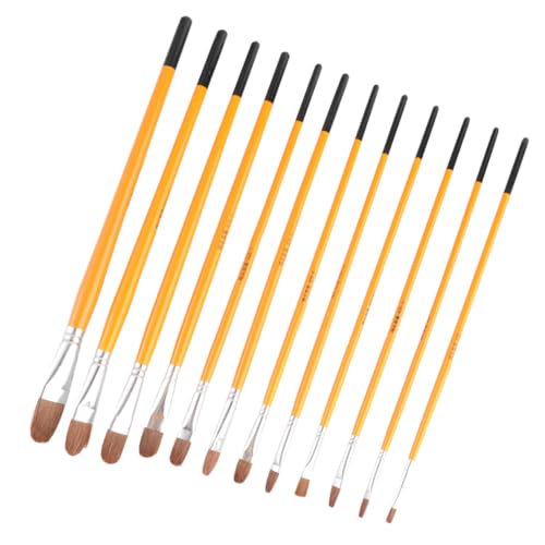 Gadpiparty 12 Stück Teiliges Malpinselset für Acryl und Ölfarben Holzgriff Vielseitige Pinsel für Künstler für Malen und Kreative Projekte Geeignet für Schule und Veranstaltungen Gadpiparty 12 Stück Teiliges Malpinselset für Acryl und Ölfarben Holzgriff Vielseitige Pinsel für Künstler für Malen und Kreative Projekte Geeignet für Schule und Veranstaltungen von Gadpiparty