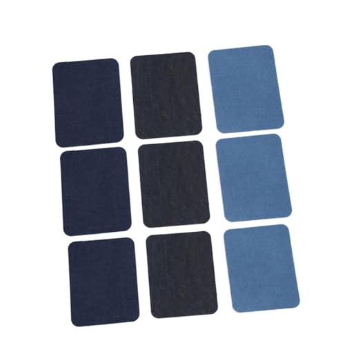 Gadpiparty 12 Stück Teiliges Rechteckige Jeansflicken zum Aufbügeln Dicke Selbstklebende Stoffpatches in Dunkelblau Hellblau und Schwarz zum Reparieren und Dekorieren von Kleidung Jeans Gadpiparty 12 Stück Teiliges Rechteckige Jeansflicken zum Aufbügeln Dicke Selbstklebende Stoffpatches in Dunkelblau Hellblau und Schwarz zum Reparieren und Dekorieren von Kleidung Jeans von Gadpiparty