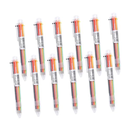 Gadpiparty 12 Stück Teiliges Retractable Kugelschreiber Farben Multifunktionale Tintenroller für Schulbedarf und Kreative Projekte Gadpiparty 12 Stück Teiliges Retractable Kugelschreiber Farben Multifunktionale Tintenroller für Schulbedarf und Kreative Projekte von Gadpiparty