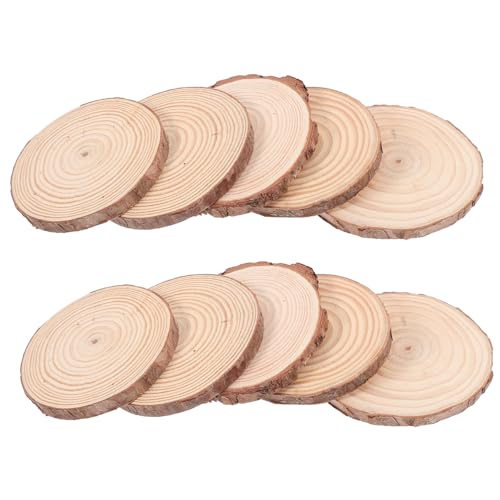 Gadpiparty 12 Stück Teiliges Runde Naturbelassene Holzscheiben aus Kiefer DIY Holzscheiben zum Basteln Beschriften und Dekorieren für Weihnachten Hochzeit Handwerk und Raumdeko Gadpiparty 12 Stück Teiliges Runde Naturbelassene Holzscheiben aus Kiefer DIY Holzscheiben zum Basteln Beschriften und Dekorieren für Weihnachten Hochzeit Handwerk und Raumdeko von Gadpiparty