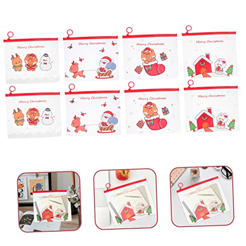 Gadpiparty 12 Stück Teiliges Transparente Weihnachts Ringordner Taschen Bunte Dokumenten und Schreibwaren Aufbewahrungstaschen Geräumig Verschleißfest als Schüler und Stiftebox Gadpiparty 12 Stück Teiliges Transparente Weihnachts Ringordner Taschen Bunte Dokumenten und Schreibwaren Aufbewahrungstaschen Geräumig Verschleißfest als Schüler und Stiftebox von Gadpiparty