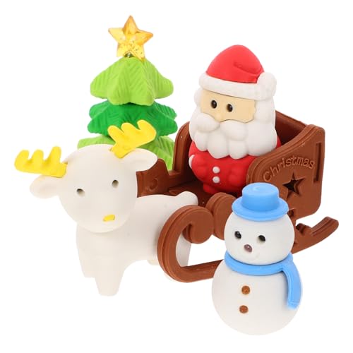 Gadpiparty 12 Stück Weihnachts Radiergummis Santa Claus Form Radierer Design für Weihnachten für Schulkinder Gadpiparty 12 Stück Weihnachts Radiergummis Santa Claus Form Radierer Design für Weihnachten für Schulkinder von Gadpiparty